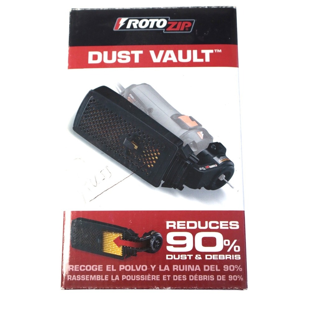 RotoZip Dust Vault DM10-10 Attachment for RZ1500 RZ2000 RotoSaw Dust Collector